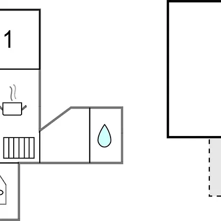 2 Bedroom Beautiful In *